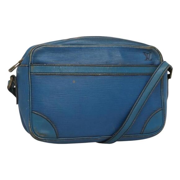 LOUIS VUITTON Epi Trocadero 23 Shoulder Bag Blue M52305 - Picture 1 of 16